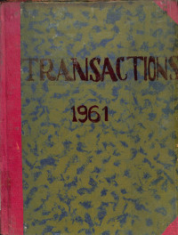 Transactions : of the Metallurgical Society of Aime
