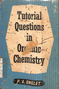 Image of Tutorial Questions in Organic Chemistry