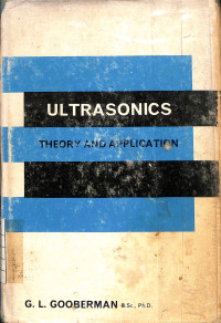 Ultrasonics : Theory and Application