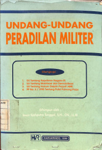 Undang-Undang Peradilan Militer