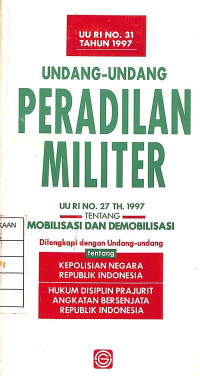 Undang-Undang Peradilan Militer