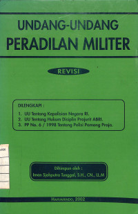 Undang-Undang Peradilan Militer - Revisi