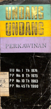 Undang Undang Perkawinan