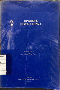 Upacara Dewa Yadnya