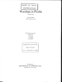 Warships in Profile : Volume 2