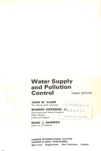 Image of Water Supply and Pollution Control - Third Edition