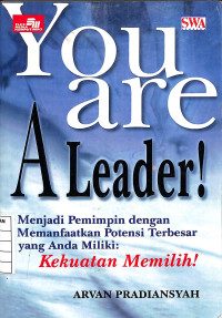 You Are A Leader!