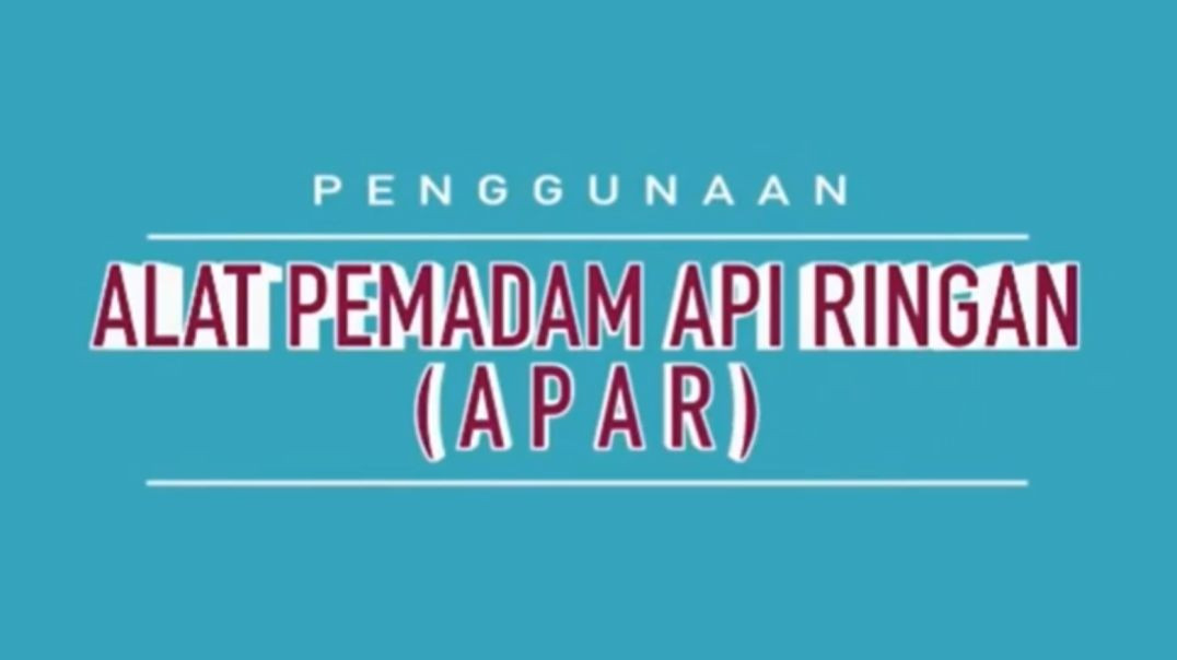 ⁣PENGGUNAAN APAR