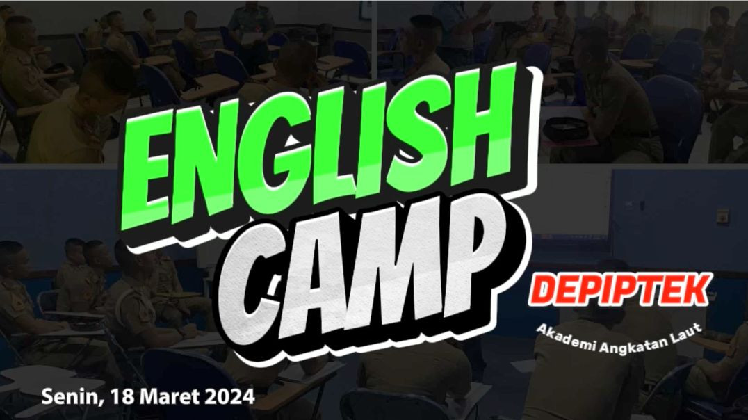 ⁣ENGLISH CAMP 18 MARET 2024